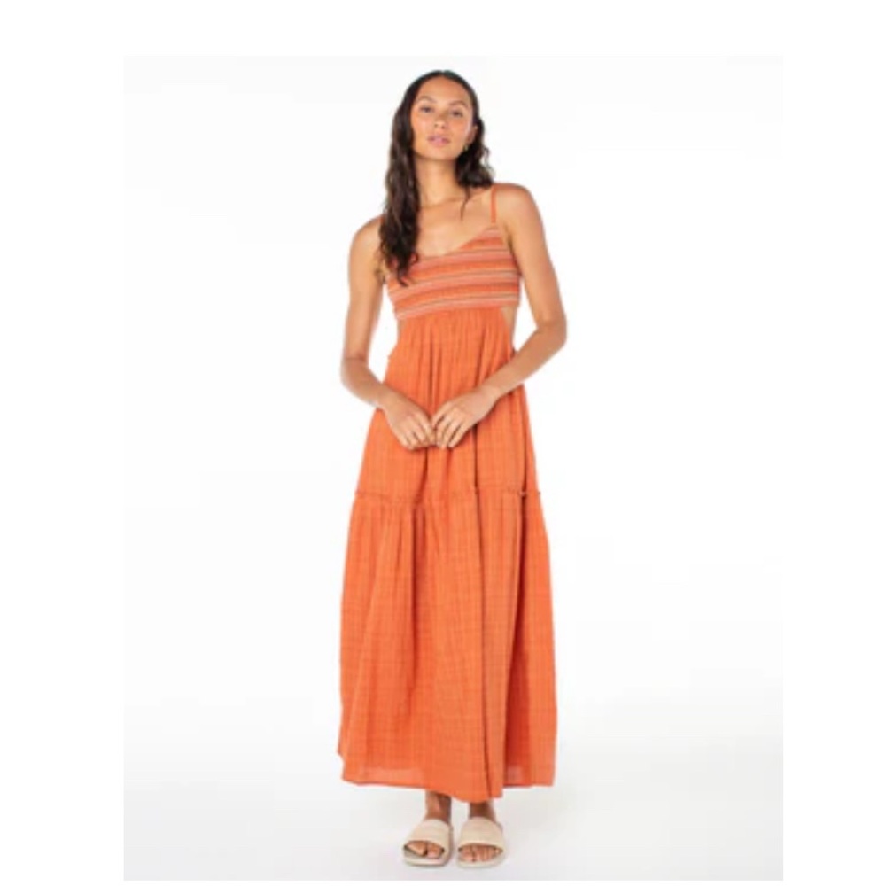 Orange Maxi Dress
